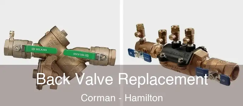  Back Valve Replacement Corman - Hamilton