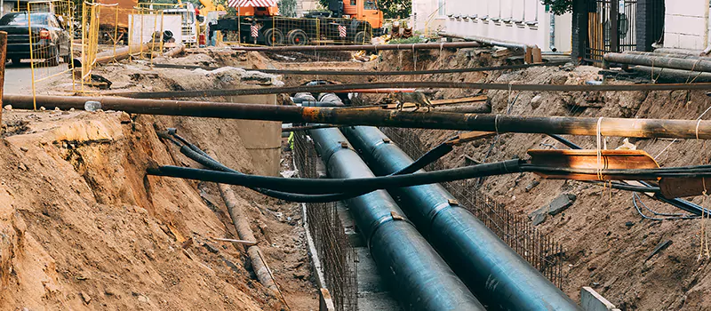 Underground Drainage Pipe Replacement in Corman, Hamilton