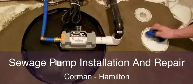  Sewage Pump Installation And Repair Corman - Hamilton