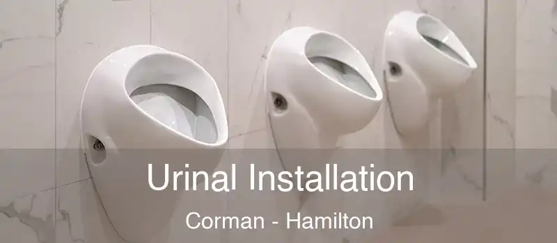  Urinal Installation Corman - Hamilton